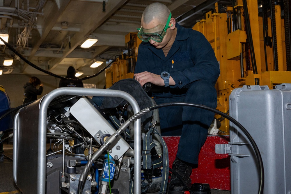 Daily Operations Aboard USS George H.W. Bush (CVN 77)