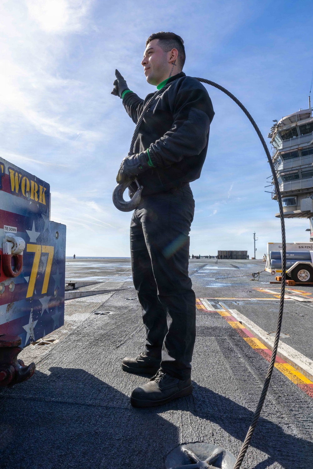 Daily Operations Aboard USS George H.W. Bush (CVN 77)
