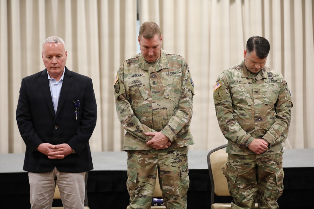 336th Expeditionary Military Intelligence Brigade Change of Command, Change of Responsibility, and Retirement Ceremony