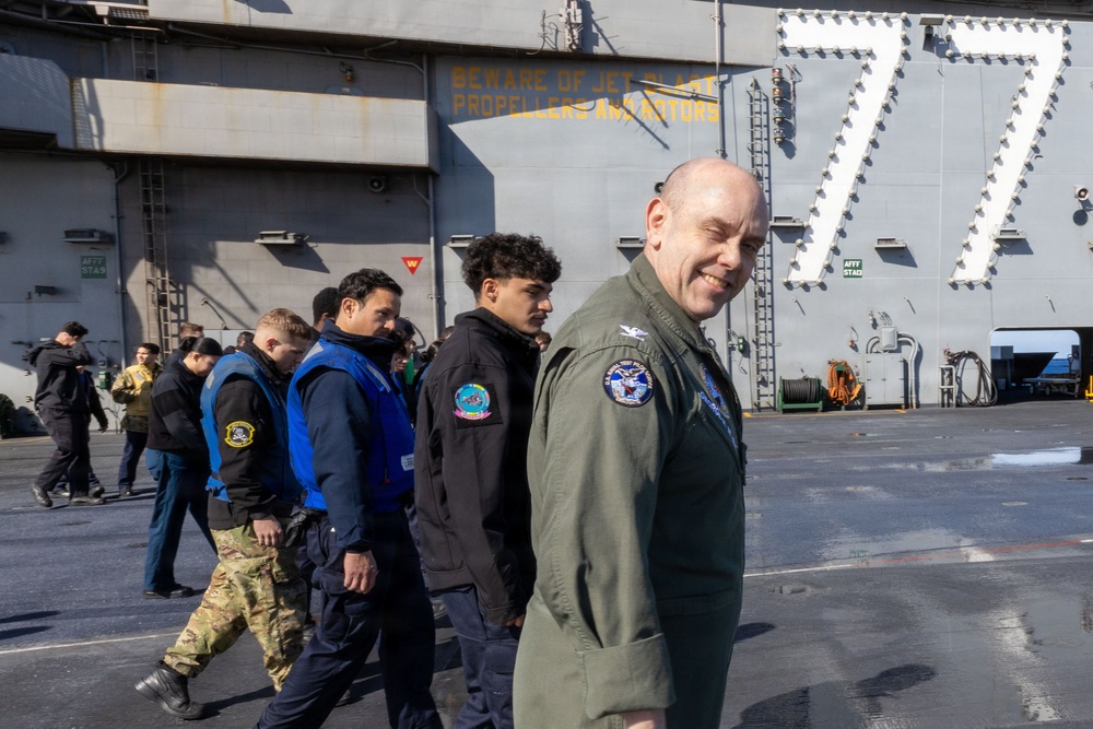 Daily Operations Aboard USS George H.W. Bush (CVN 77)