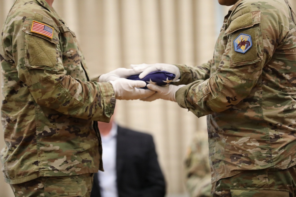 336th Expeditionary Military Intelligence Brigade Change of Command, Change of Responsibility, and Retirement Ceremony