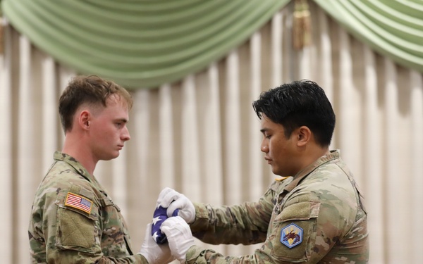 336th Expeditionary Military Intelligence Brigade Change of Command, Change of Responsibility, and Retirement Ceremony
