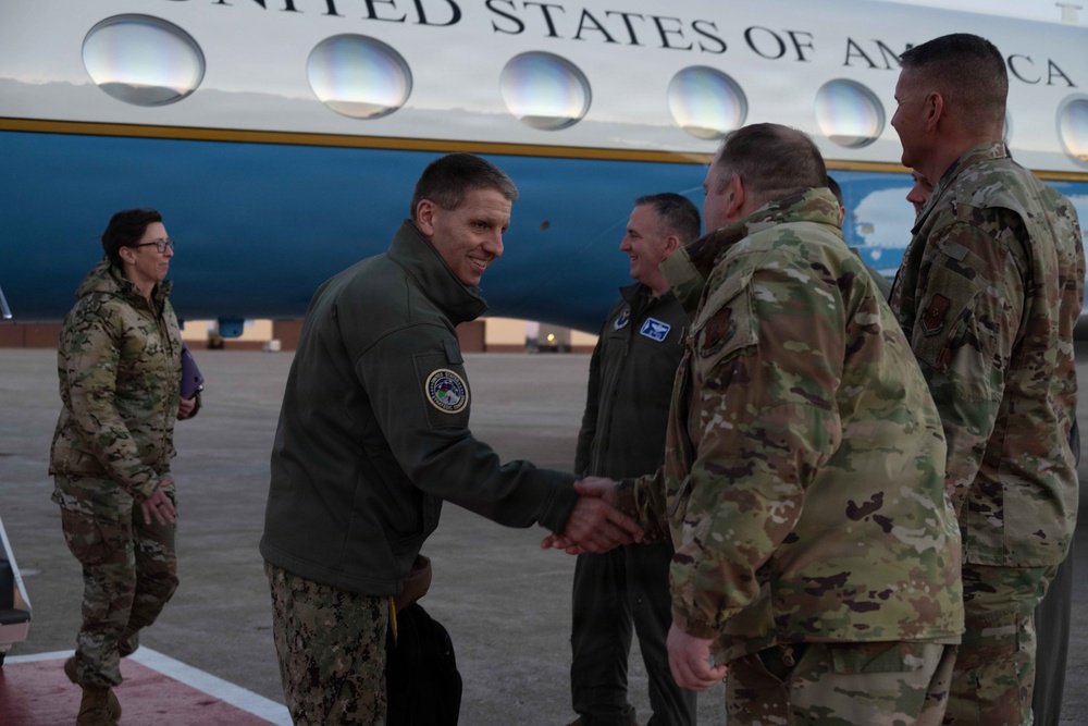 USSTRATCOM Commander visits Whiteman AFB