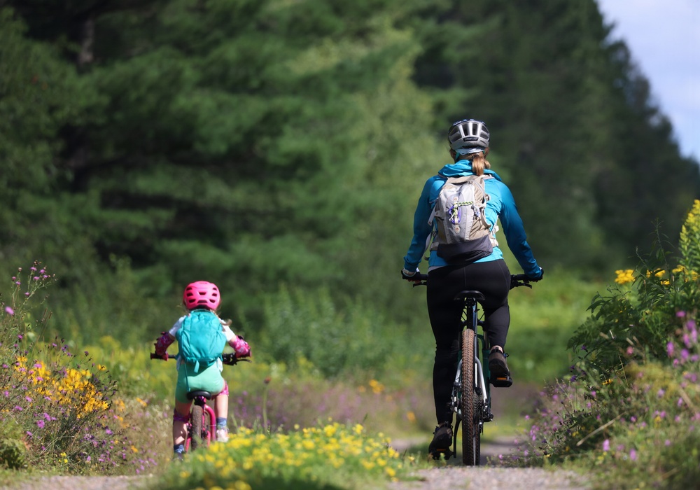 Mountain Biking on the Agonikak National Recreation Trail