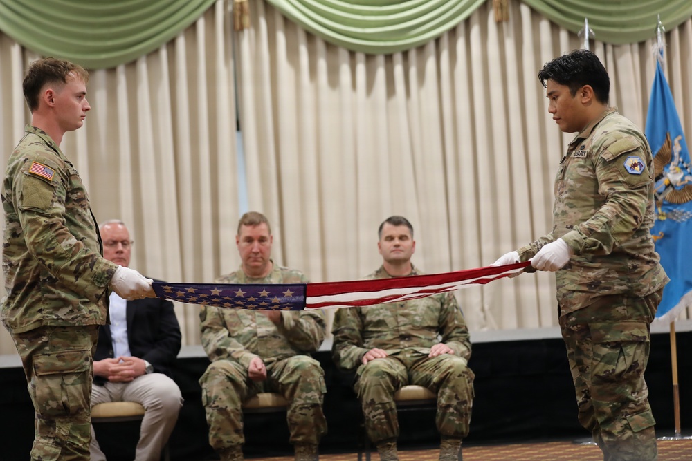 336th Expeditionary Military Intelligence Brigade Change of Command, Change of Responsibility, and Retirement Ceremony
