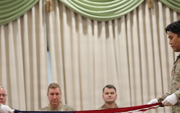 336th Expeditionary Military Intelligence Brigade Change of Command, Change of Responsibility, and Retirement Ceremony