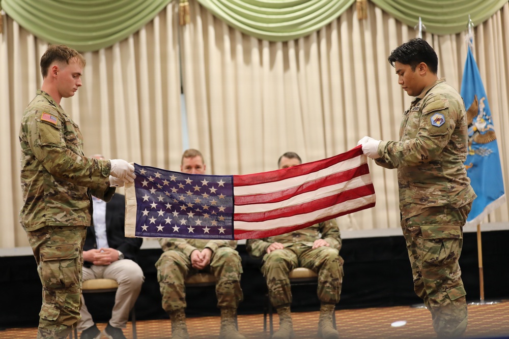 336th Expeditionary Military Intelligence Brigade Change of Command, Change of Responsibility, and Retirement Ceremony