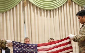 336th Expeditionary Military Intelligence Brigade Change of Command, Change of Responsibility, and Retirement Ceremony