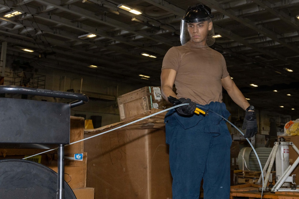 Daily Operations Aboard USS George H.W. Bush (CVN 77)