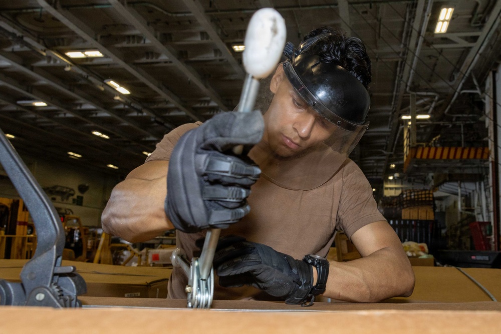 Daily Operations Aboard USS George H.W. Bush (CVN 77)