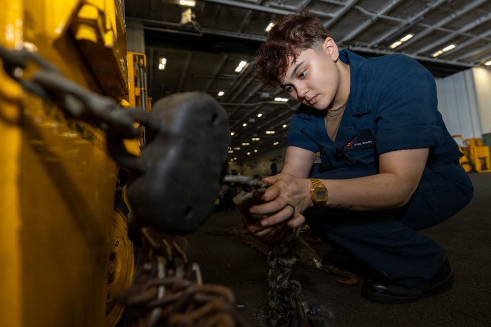 Daily Operations Aboard USS George H.W. Bush (CVN 77)