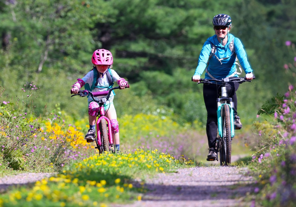 Mountain Biking on the Agonikak National Recreation Trail