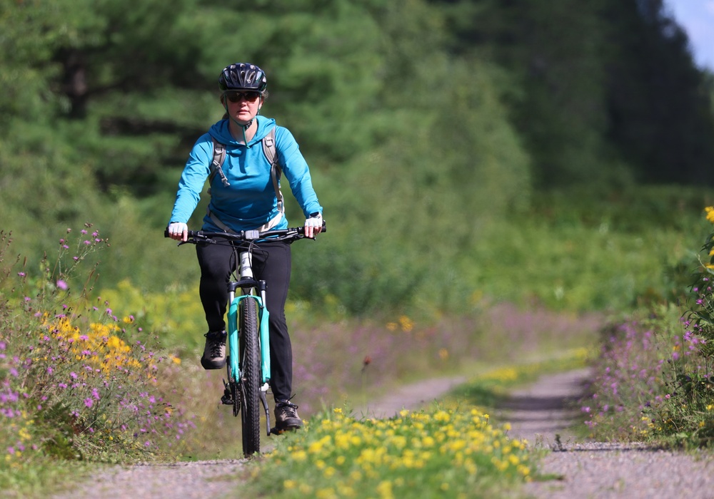 Mountain Biking on the Agonikak National Recreation Trail