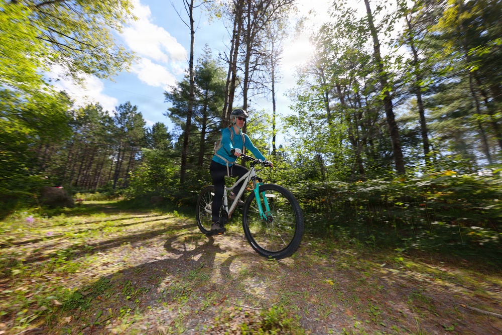 Mountain Biking on the Agonikak National Recreation Trail