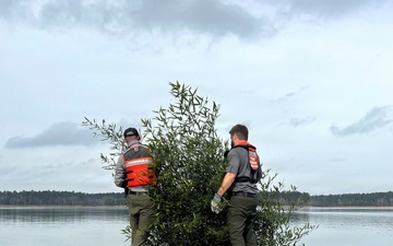 USACE refreshes fish attractor sites at J. Strom Thurmond Lake