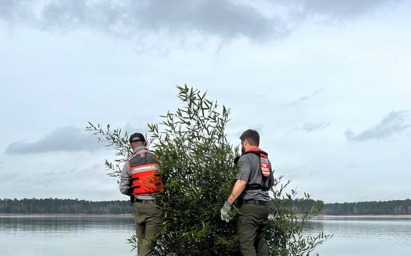 USACE refreshes fish attractor sites at J. Strom Thurmond Lake