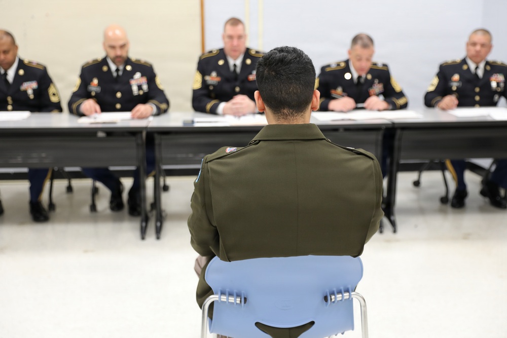 Best Warrior Competition 2024 Solider Board