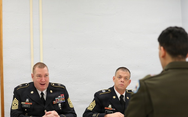 Best Warrior Competition 2024 Solider Board