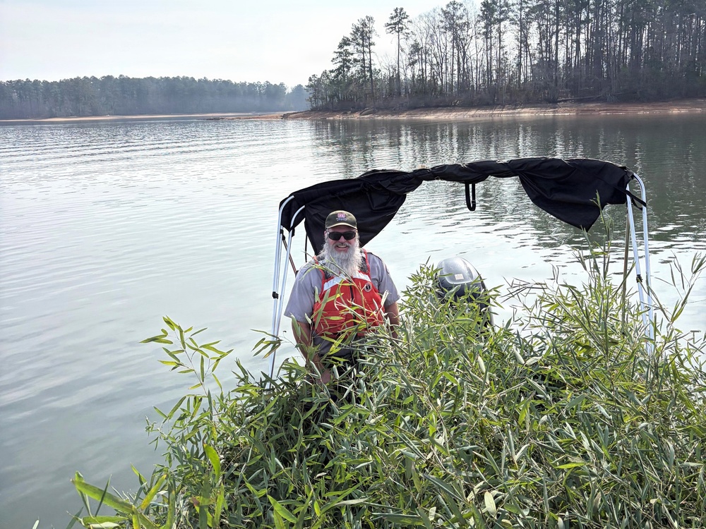 USACE refreshes fish attractor sites at J. Strom Thurmond Lake