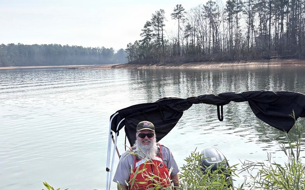 USACE refreshes fish attractor sites at J. Strom Thurmond Lake