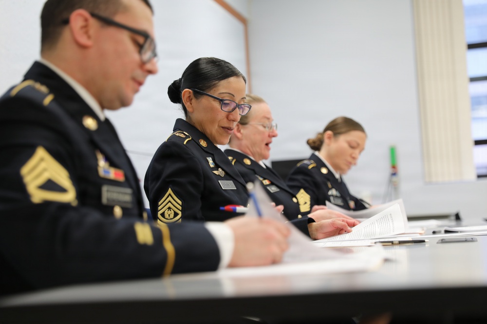 Best Warrior Competition 2024 Solider Board