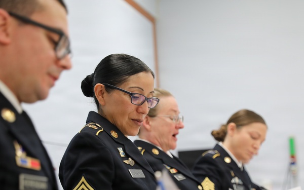 Best Warrior Competition 2024 Solider Board