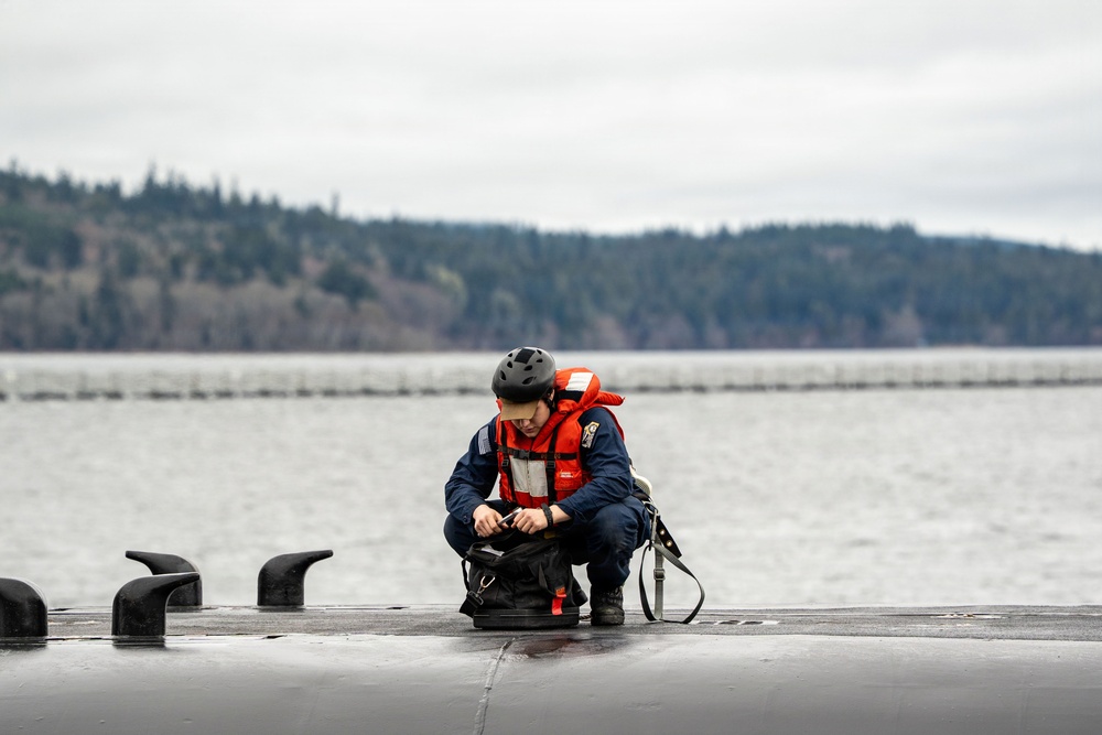 USS Maine Returns to NBK-Bangor Following Routine Patrol
