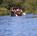 Canoeing on the Paint River in Michigan