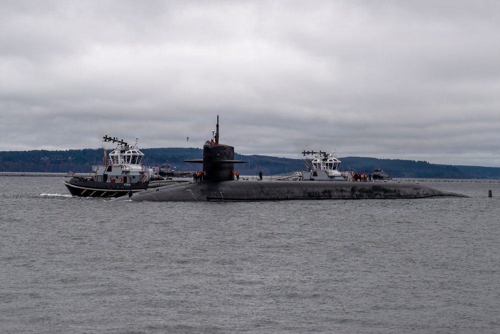 USS Maine Returns to NBK-Bangor Following Routine Patrol