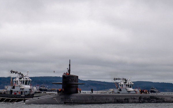 USS Maine Returns to NBK-Bangor Following Routine Patrol