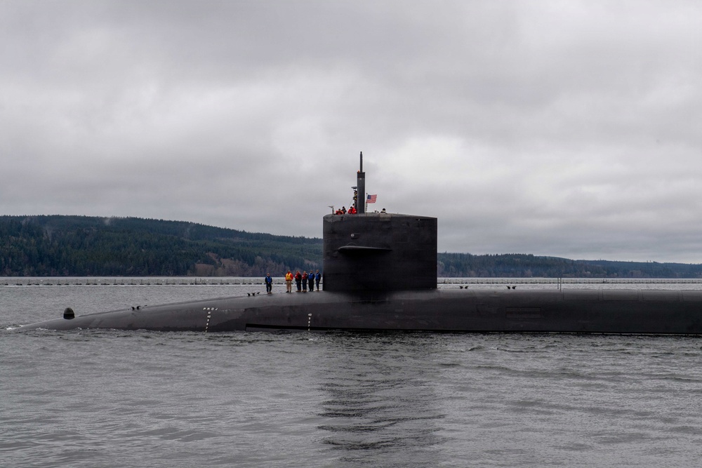 USS Maine Returns to NBK-Bangor Following Routine Patrol