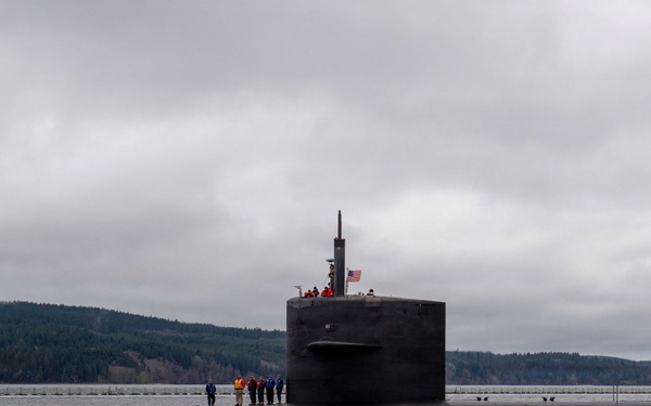 USS Maine Returns to NBK-Bangor Following Routine Patrol
