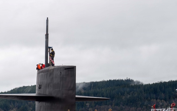 USS Maine Returns to NBK-Bangor Following Routine Patrol