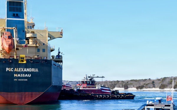 New England District facilitated the safe transit of a time sensitive fuel oil delivery