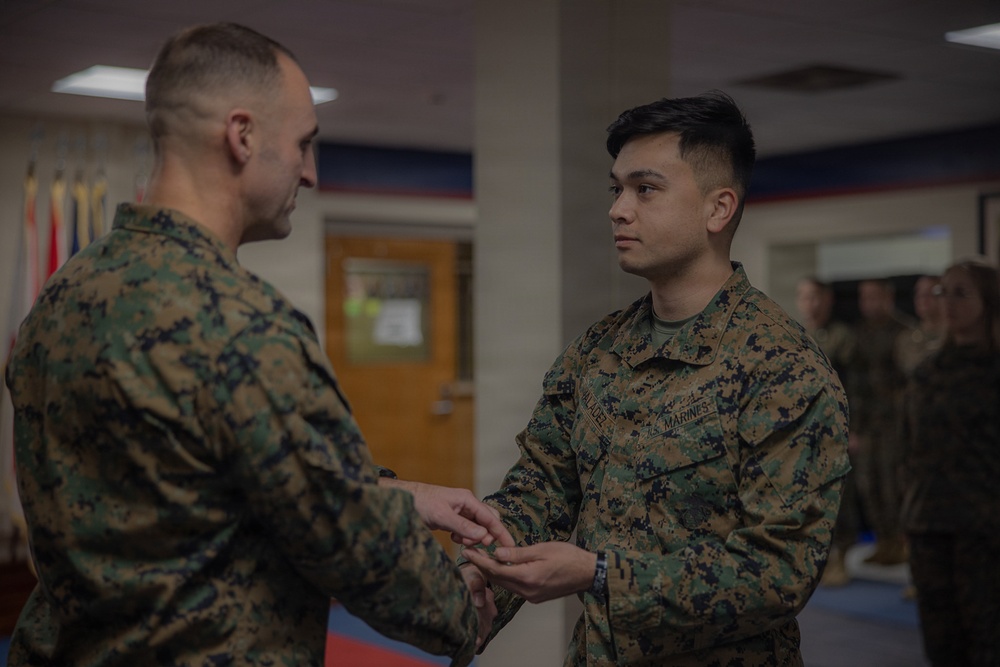 6th Marine Corps District February Pacesetter of the Month