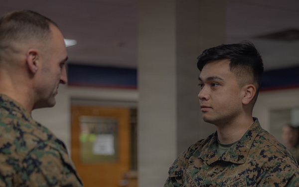 6th Marine Corps District February Pacesetter of the Month
