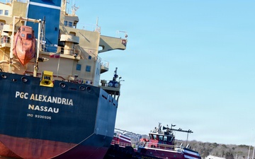 New England District facilitated the safe transit of a time sensitive fuel oil delivery