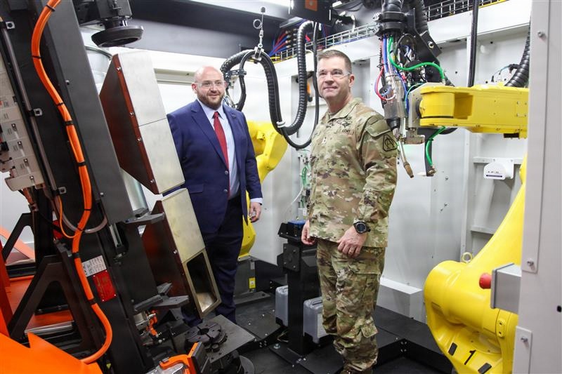 U.S. Army and Conco inaugurate new artillery container facility in Indiana