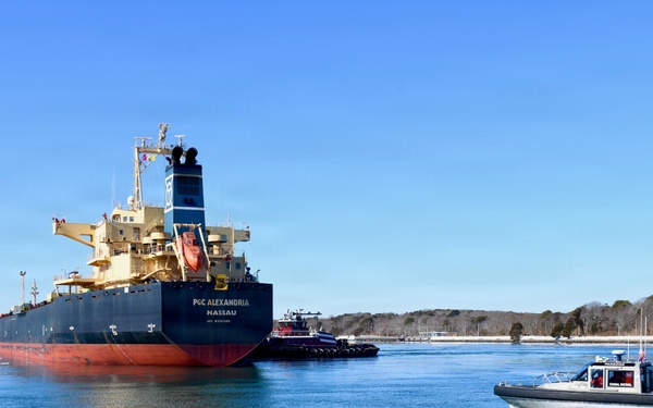 New England District facilitated the safe transit of a time sensitive fuel oil delivery