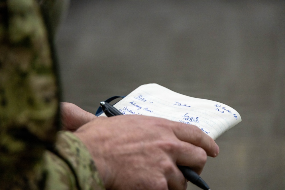 1st LAR, Canadian service members conduct tabletop exercise