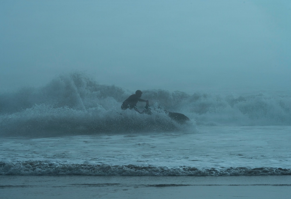 Coast Guard members train for tactical personal watercraft interdictions