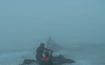 Coast Guard members train for tactical personal watercraft interdictions