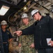 Director, Naval Reactors, visits USS Carl Vinson (CVN 70)