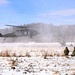 Wisconsin National Guard’s 1st Battalion, 120th Field Artillery holds winter sling-load training at Fort McCoy