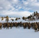 U.S. Marines with 2nd Bn., 4th Marines attend mountain survival class during MTX 1-26
