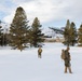 U.S. Marines with 2nd Bn., 4th Marines attend mountain survival class during MTX 1-26