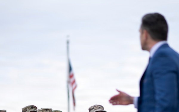 SW Hosts Reenlistment for U.S. National Guard Service Members