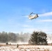 Wisconsin National Guard’s 1st Battalion, 120th Field Artillery holds winter sling-load training at Fort McCoy
