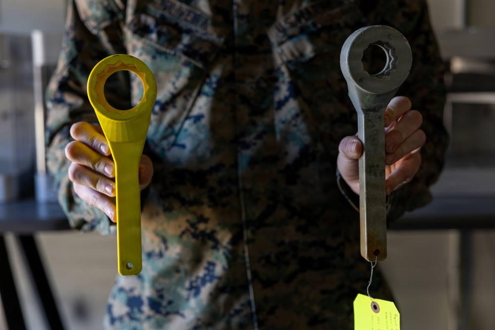 1st Maintenance Battalion Marines utilize fabrication and additive manufacturing