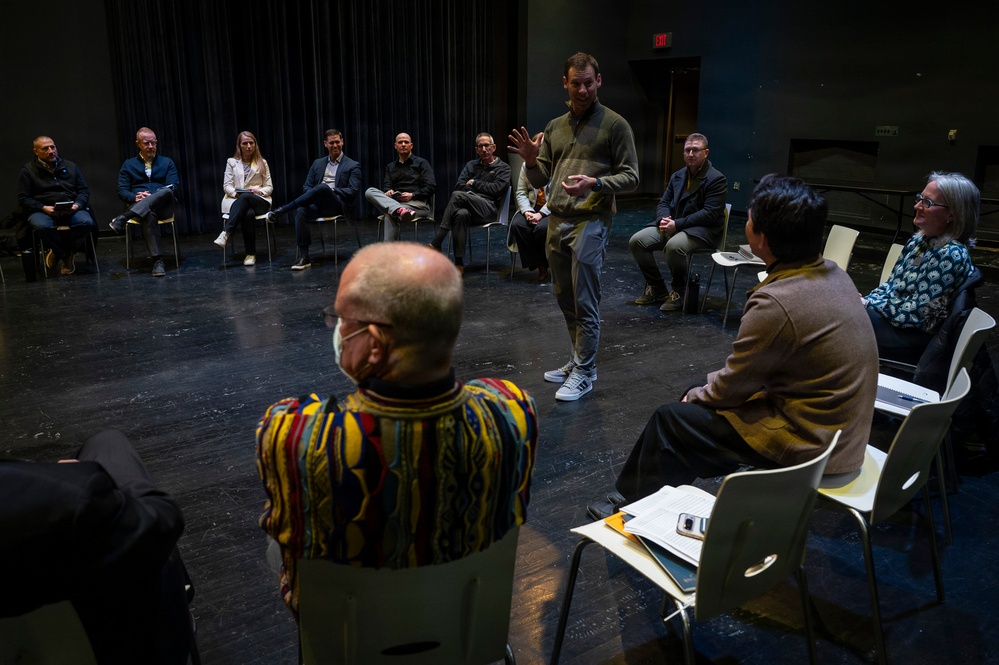 Bombers Directorate employees learn leadershio lessons from Dayton Philharmonic Orchestra